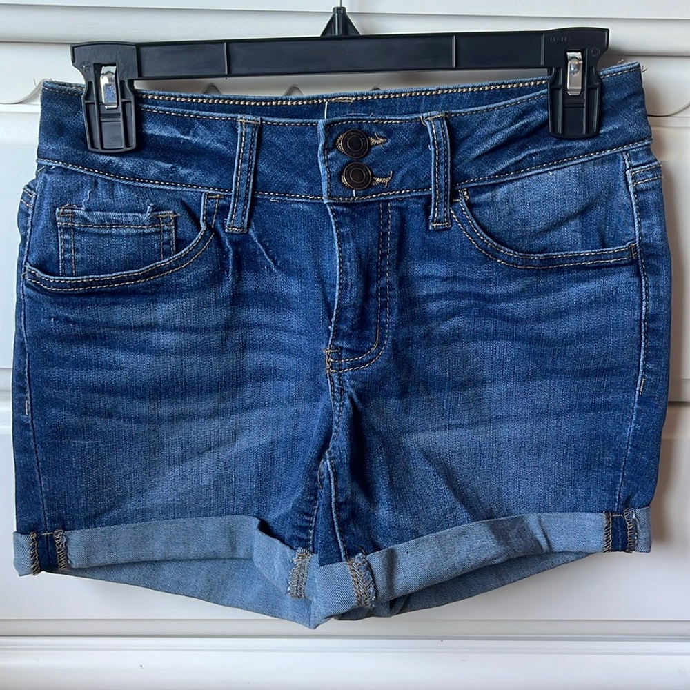 SO Midi Jean Shorts